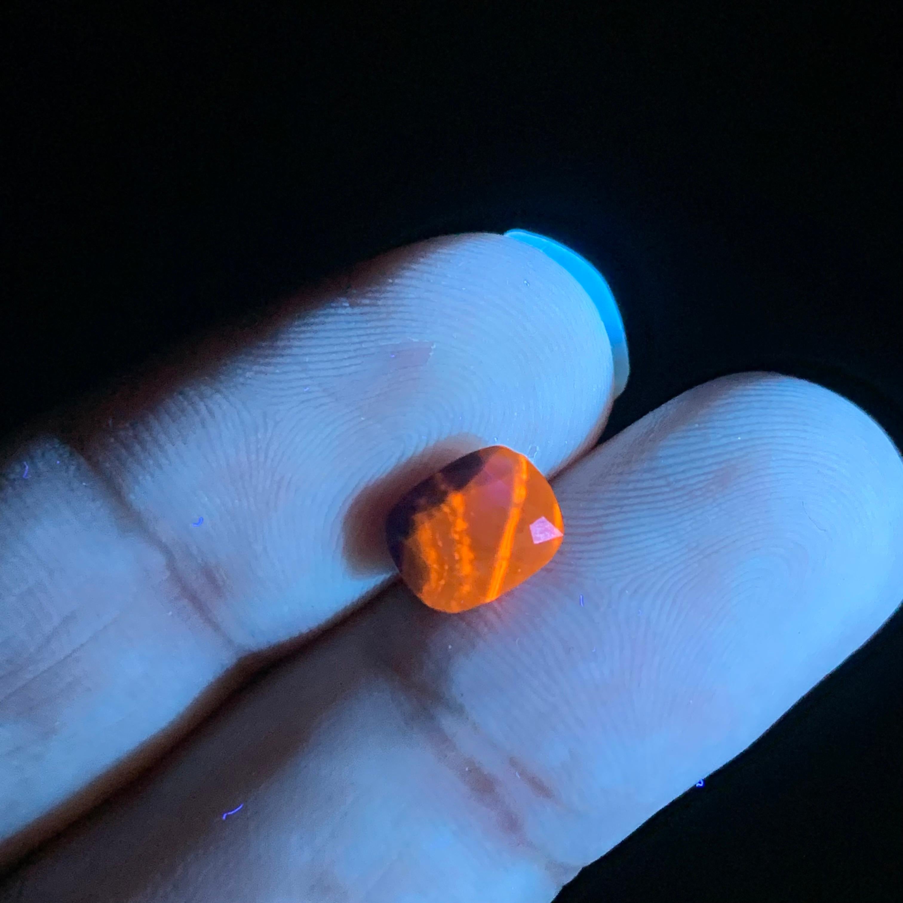 1.50 Carat Rare Natural Loose Haüyne \ Haüynite Gemstone From Afghanistan For Sale 4