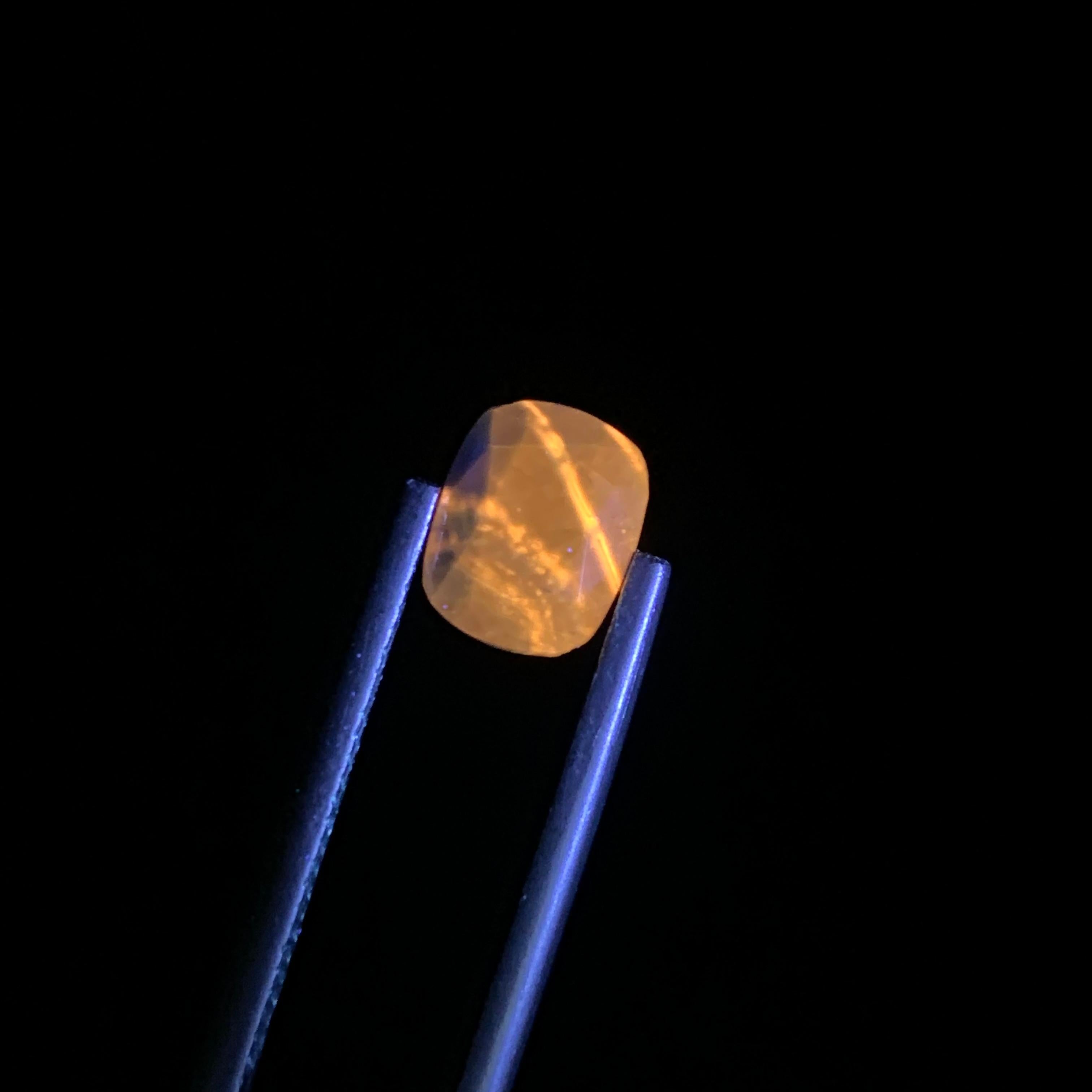 1.50 Carat Rare Natural Loose Haüyne \ Haüynite Gemstone From Afghanistan For Sale 6