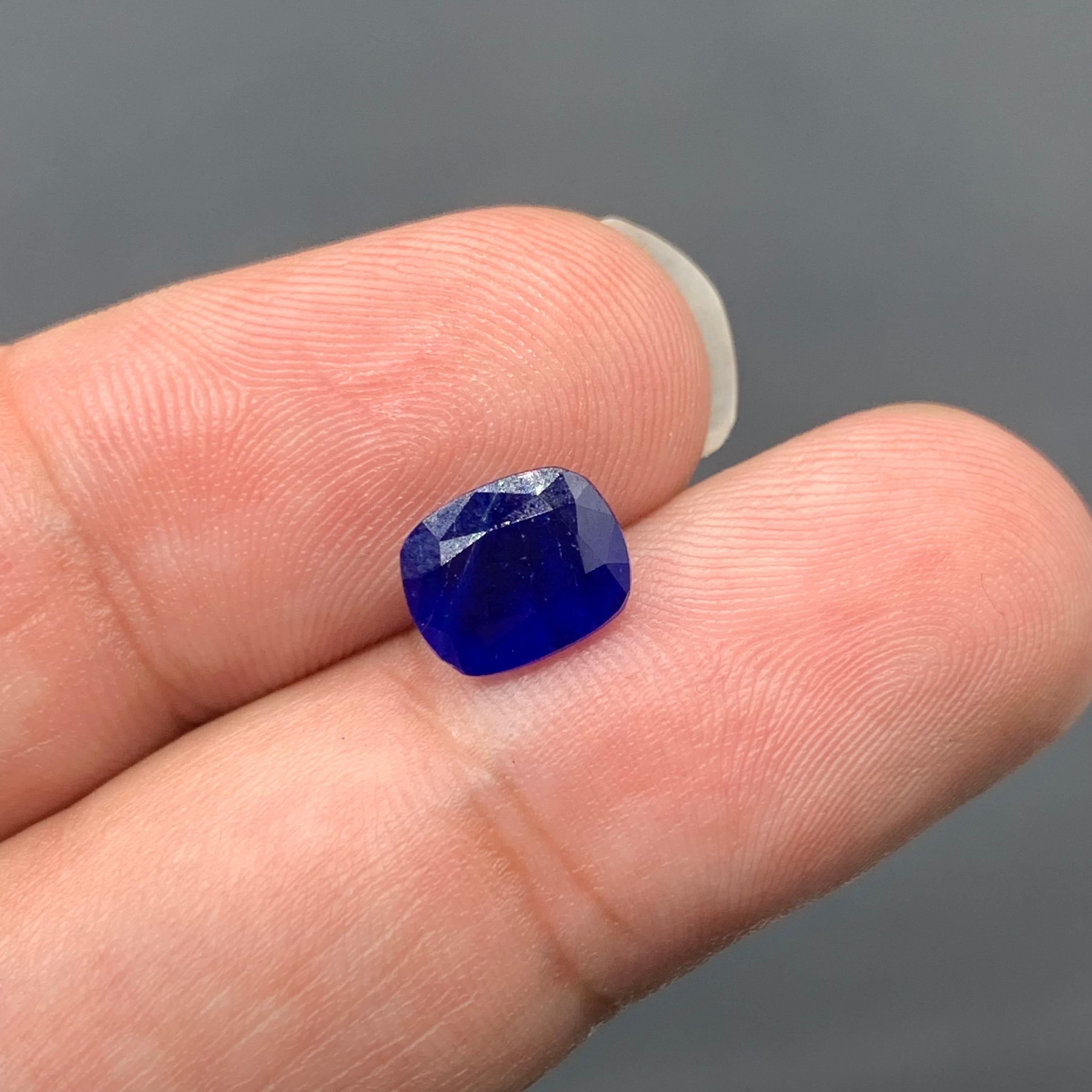 1.50 Carat Rare Natural Loose Haüyne \ Haüynite Gemstone From Afghanistan For Sale 1