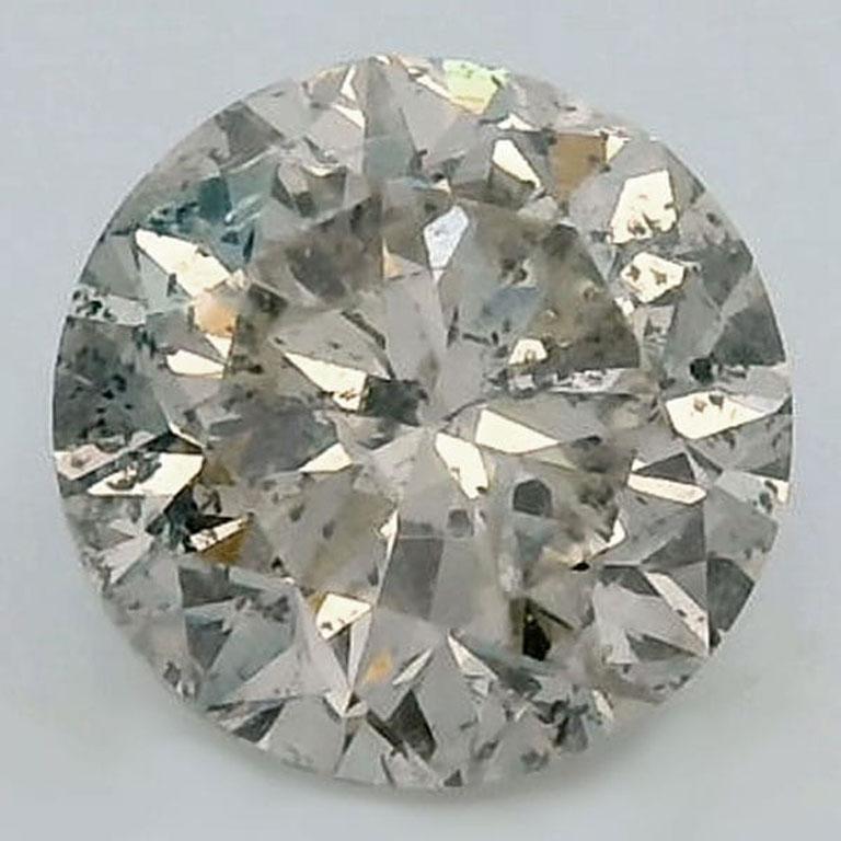 This Round 1.50 Carat Certified Loose Diamond is a stunning choice for any fine jewelry creation. With a GIA Certification, you can trust its authenticity and quality. The diamond has a M color grade, offering a warm and elegant tone that enhances