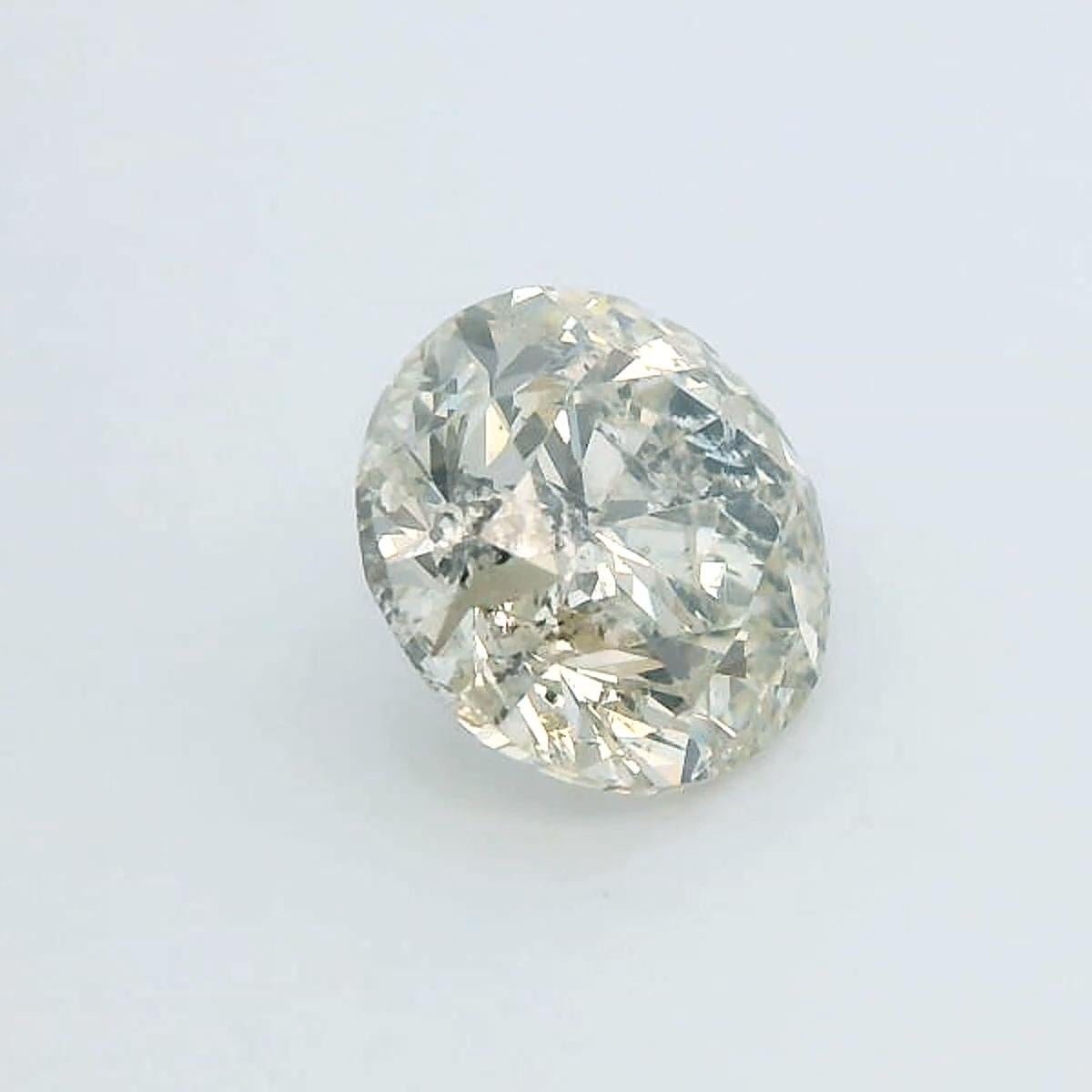 1.50 Carat Round Certified Loose Diamond - M I1, GIA Certified In New Condition For Sale In Tustin, CA