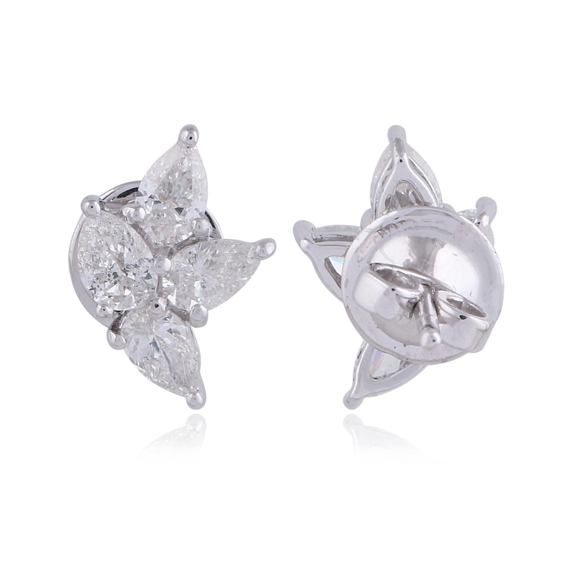 Item Code :- SEE-1099 (14k)
Gross Wt. :- 2.51 gm
14k White Gold Wt. :- 2.21 gm
Natural Diamond Wt. :- 1.50 Ct. ( AVERAGE DIAMOND CLARITY SI1-SI2 & COLOR H-I )
Earrings Size :- 12 mm approx.
✦ Sizing
.....................
We can adjust most items to