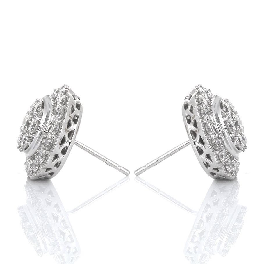 1.50 carat diamond earrings