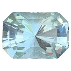 1.50 carats Aquamarine Stone Custom Precision Cut Natural Nigeria Gemstone