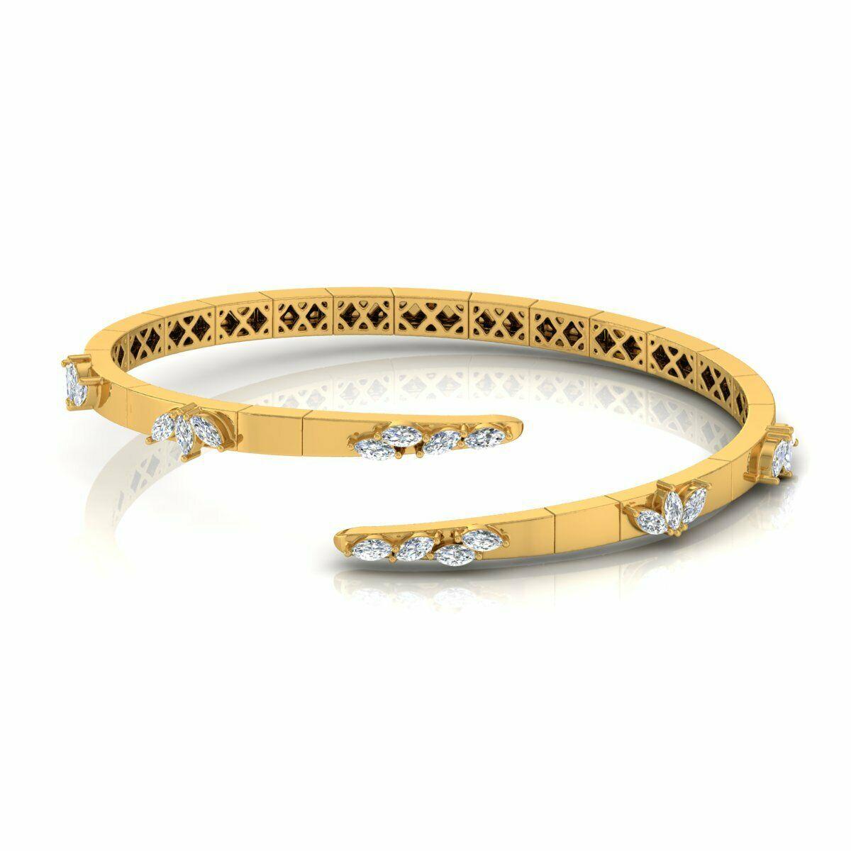 diamond bangles 22k gold