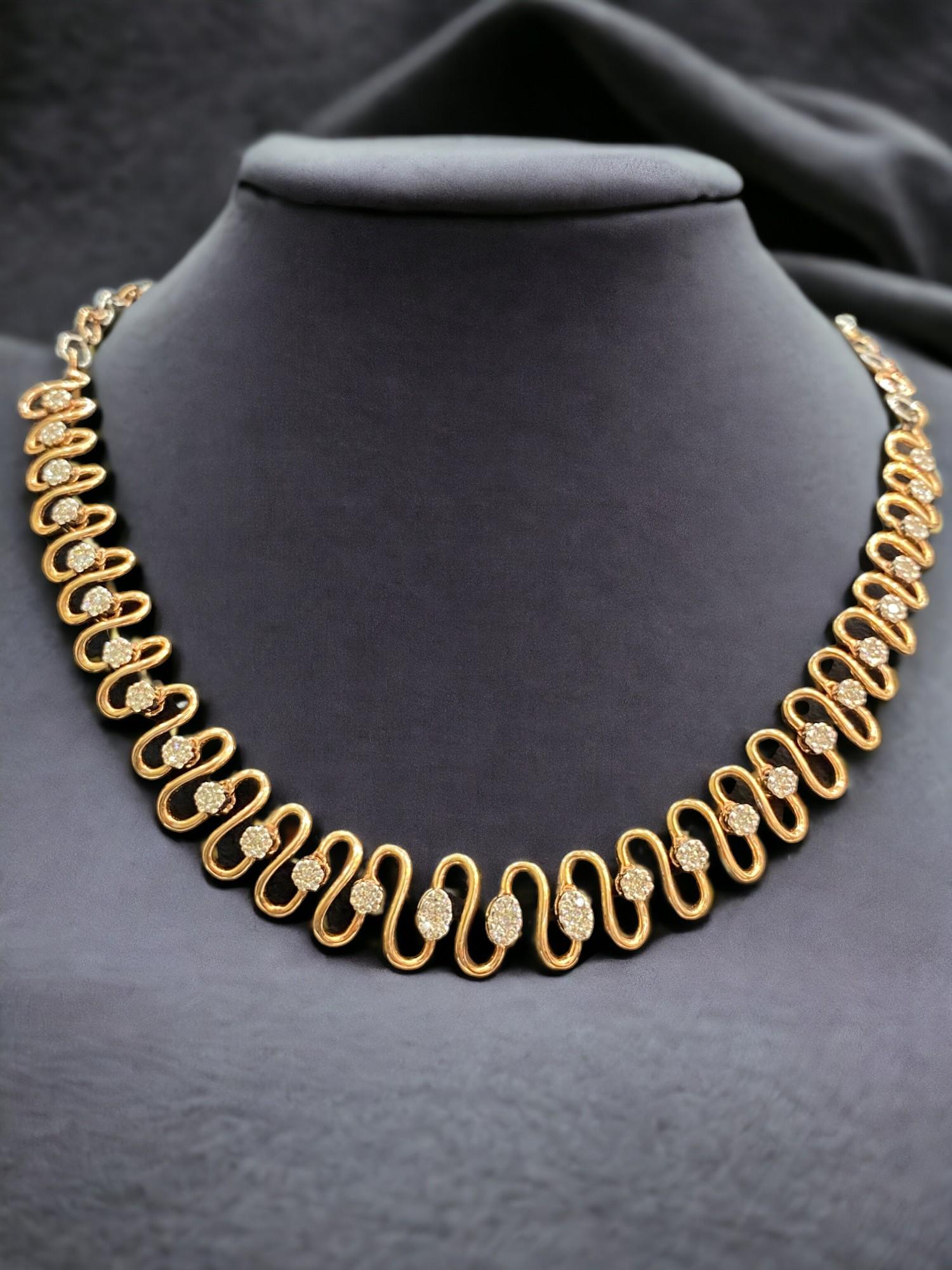 This Necklace Represents Glamour In Its Most Blissful Form. Gift Yourself This Astounding 1.50 Carats Round Natural Diamonds Necklace In 14K Rose Gold, Meant To Make You Smile And Glow Endlessly!

Specifications : 

Diamond Weight : 1.50