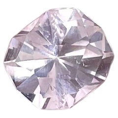 Pierre Morganite rose de 1.50 carats, pierre précieuse nigériane taille personnalisée