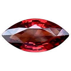 1.50 carats Red Burmese Spinel Stone Marquise Cut Natural Gemstone