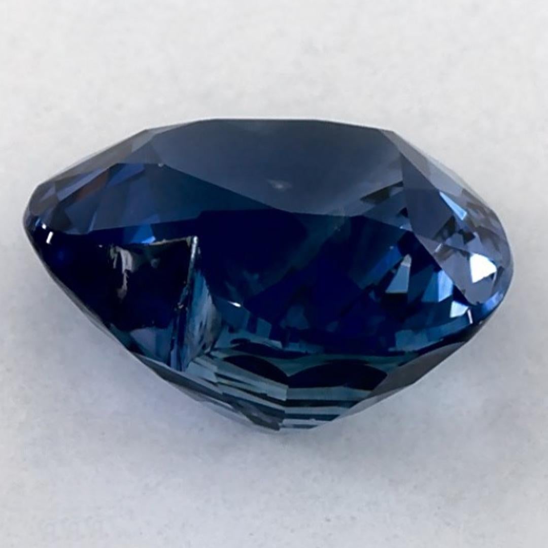 1.50 qt Zafiro Azul Corazón Gema Suelta en Nuevo estado para la venta en Fort Lee, NJ