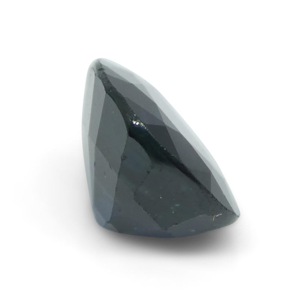 Poire saphir bleu 1,50 carat  Thailand certifiée IGI en vente 6