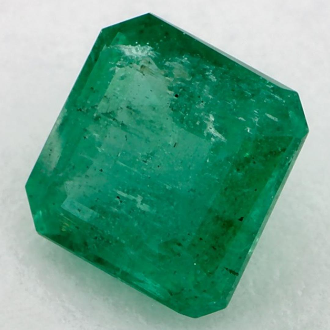 Octagon Cut 1.50 Ct Emerald Octagon Loose Gemstone For Sale