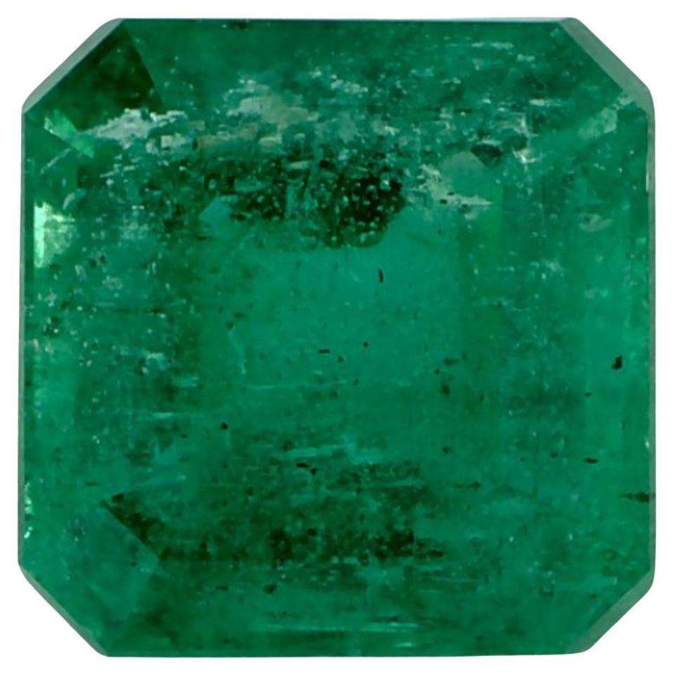 1.50 Ct Emerald Octagon Loose Gemstone For Sale