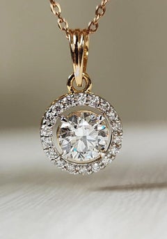 1.50 CT Moissanite Pendant 925 Sterling Silver Wedding Pendant Necklace For Her.