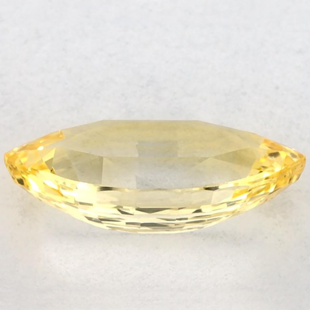 1.50 Ct Yellow Sapphire Marquise Loose Gemstone Neuf - En vente à Fort Lee, NJ
