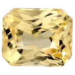 1.50 Ct Yellow Sapphire Radiant Loose Gemstone