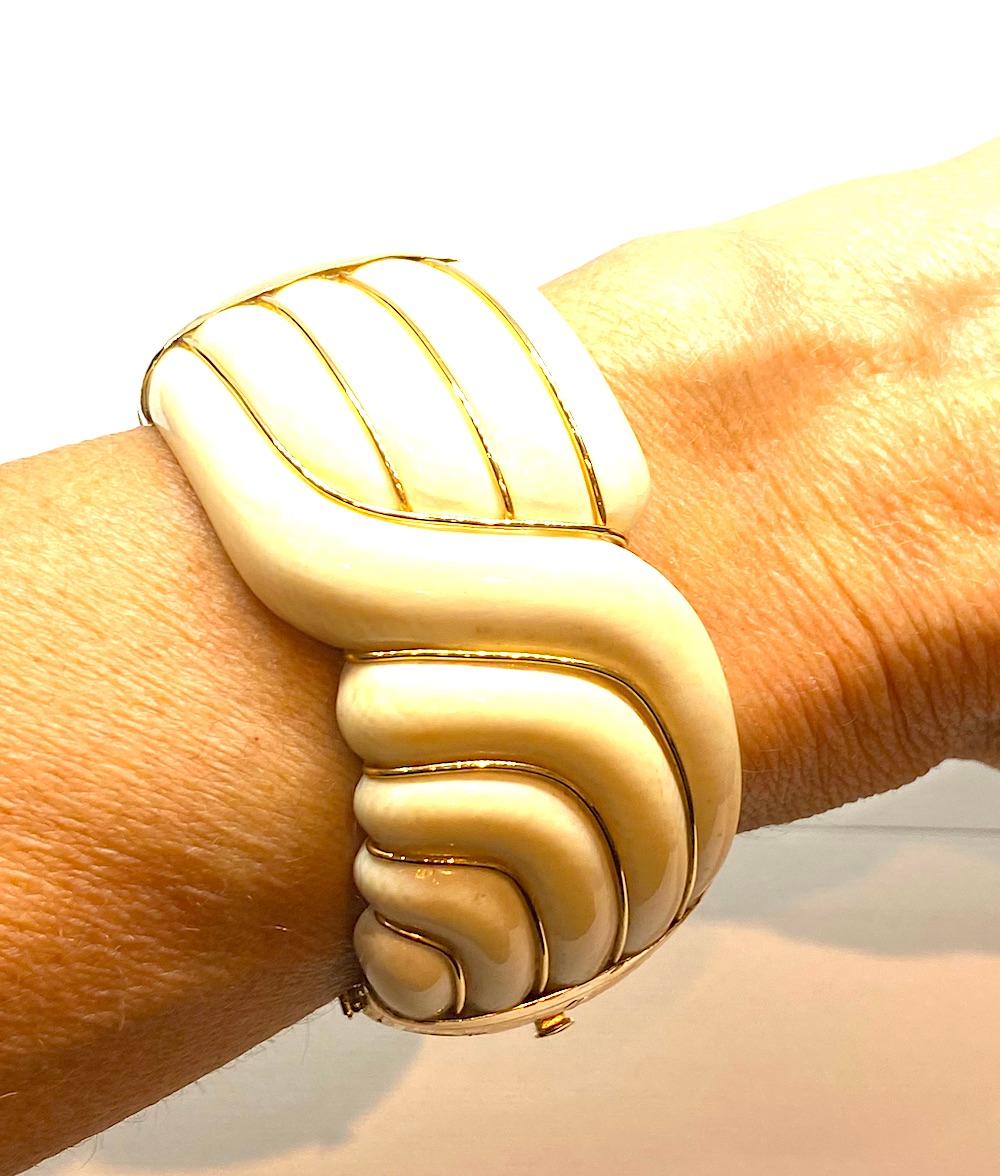 antique ivory bracelet