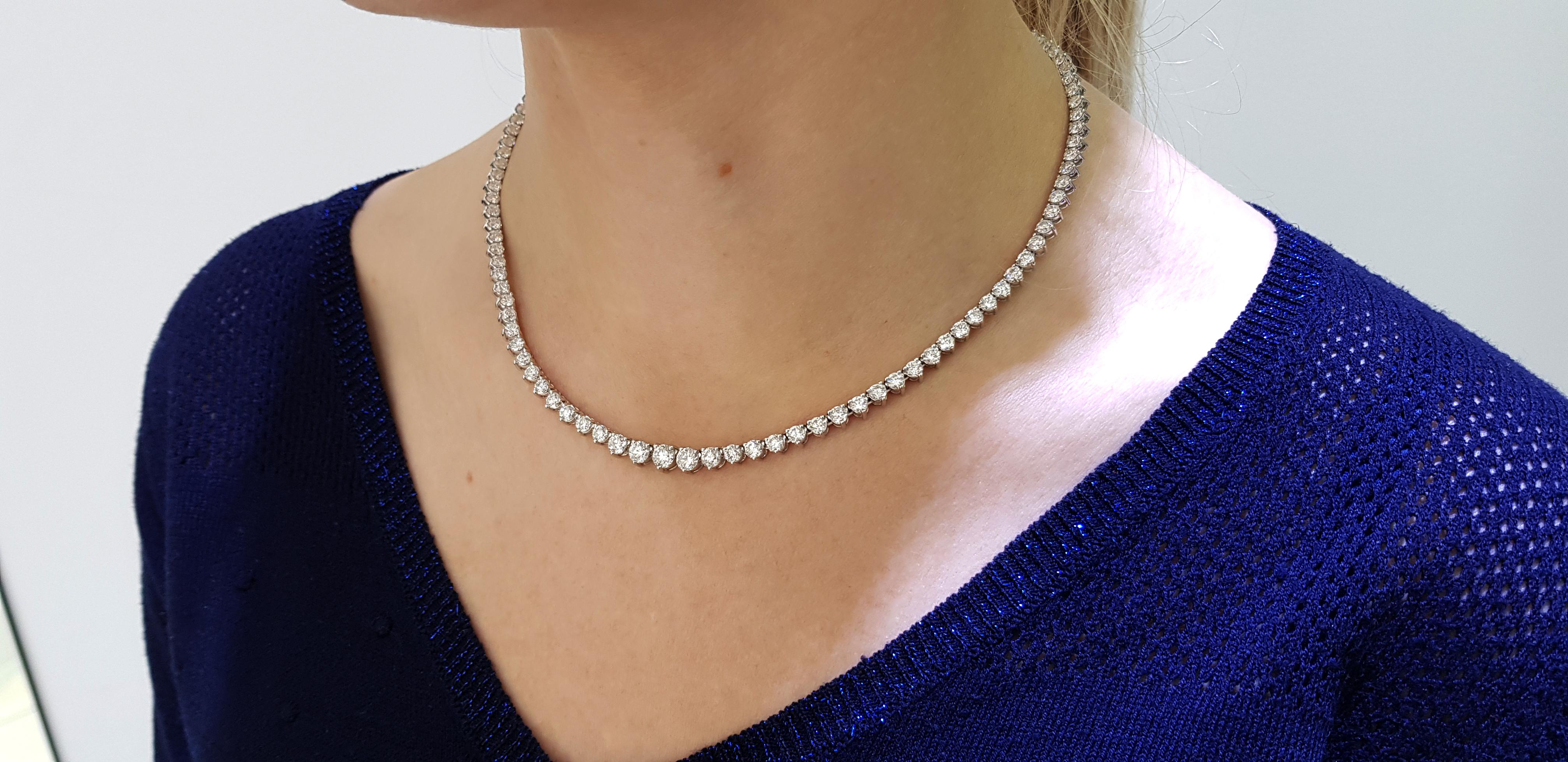diamond riviera necklace atlanta