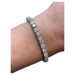 Bracelet de tennis en diamant de 15,00 carats