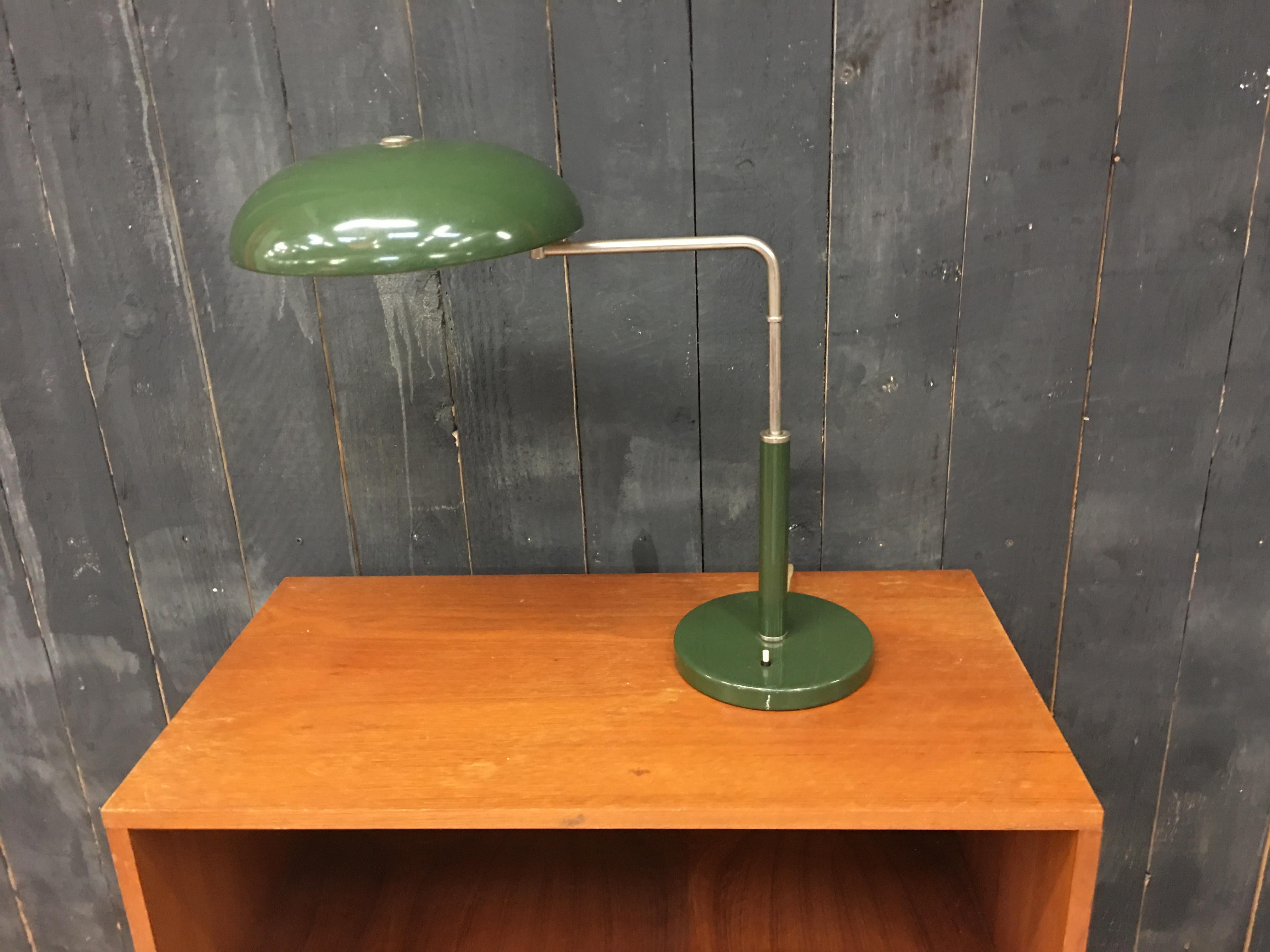 “1500” Table Lamp by Alfred Müller for Belmag AG, Switzerland, 1950s For Sale 1