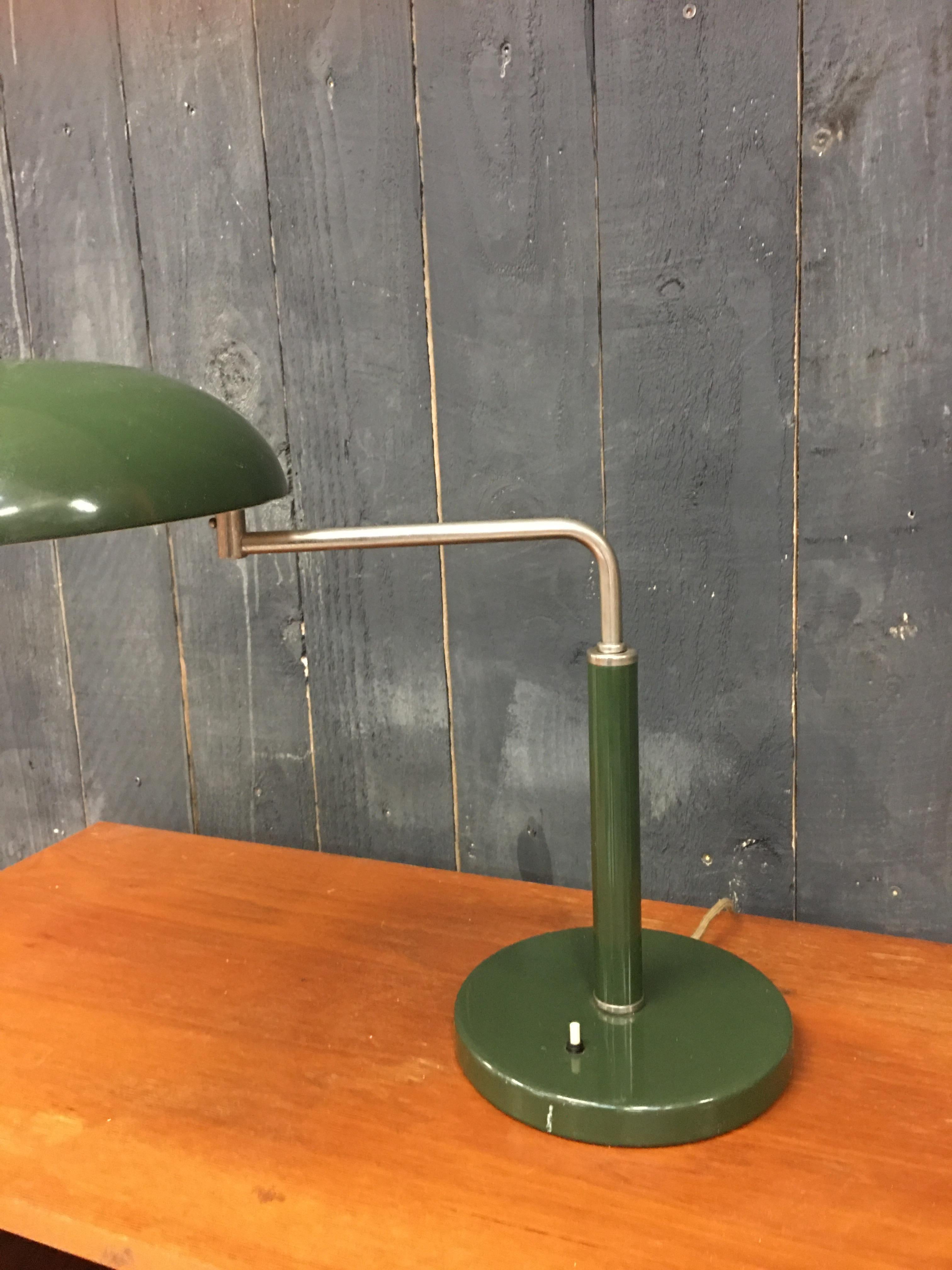 Lampe de bureau 1500 d'Alfred Mller pour Belmag AG, Suisse, années 1950 en vente 1