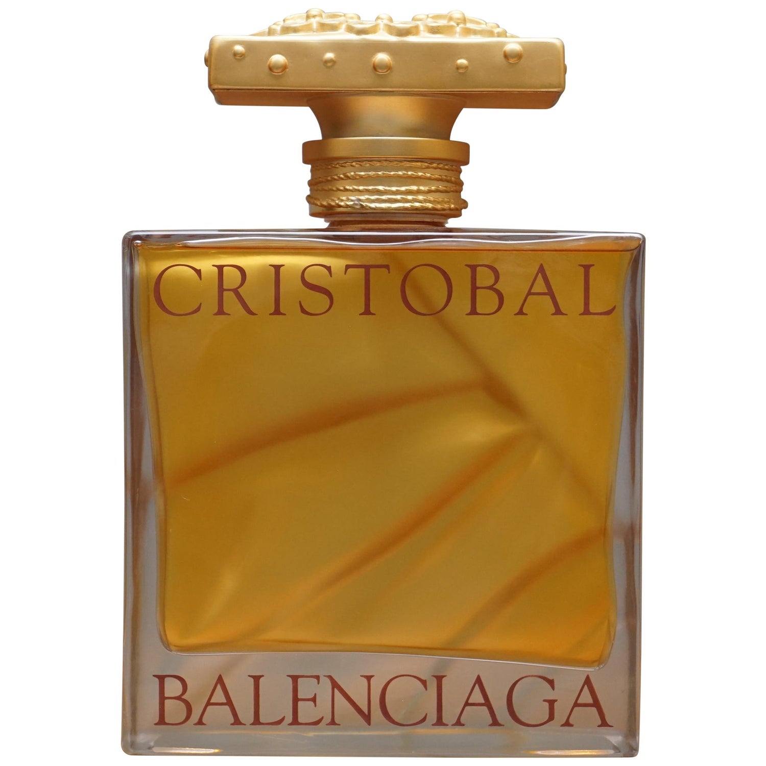 Giant Display Bottle with Real Eau De Parfum Perfume Cristobal Balenciaga  at 1stDibs
