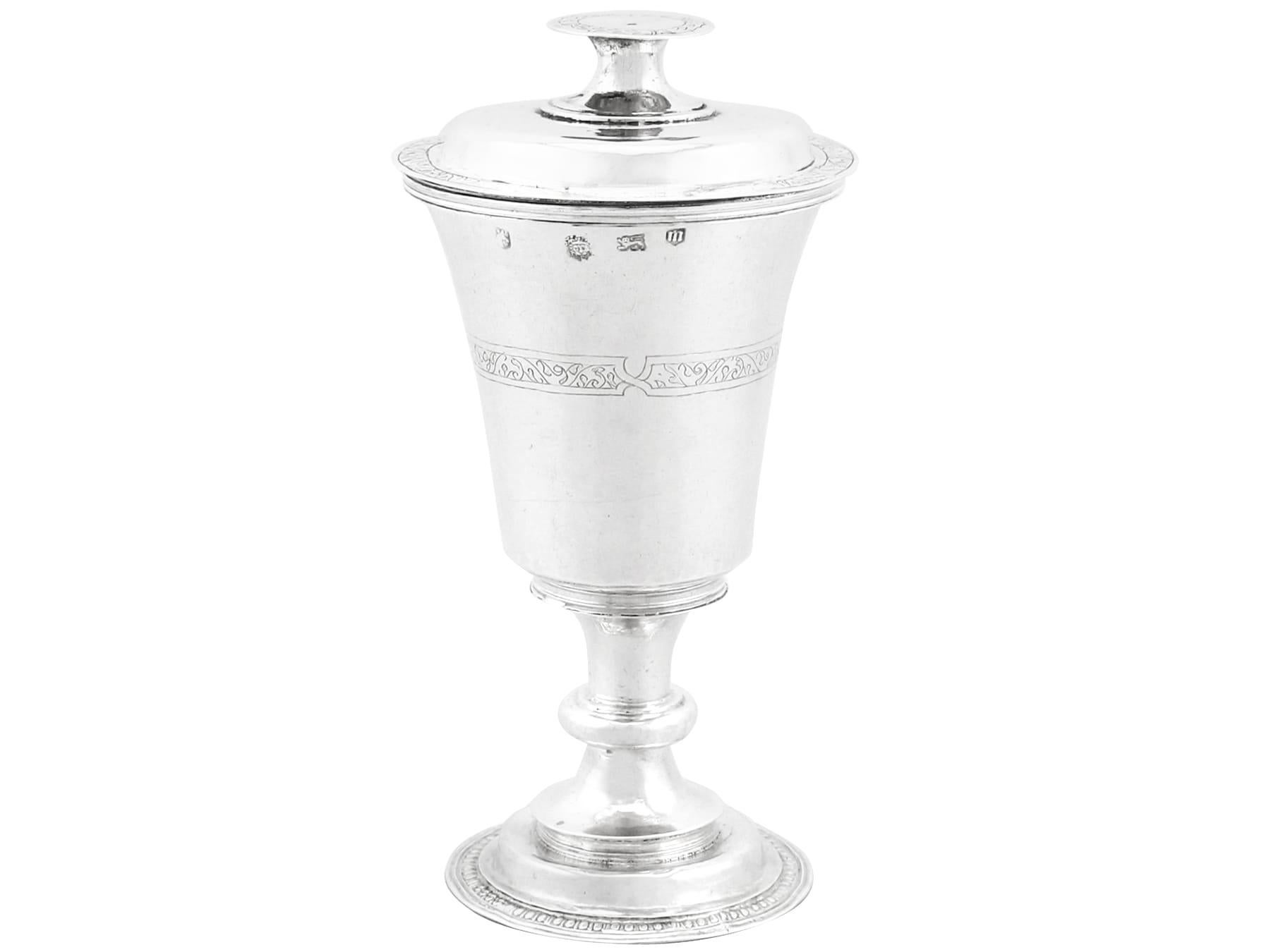 stainless steel communion chalice