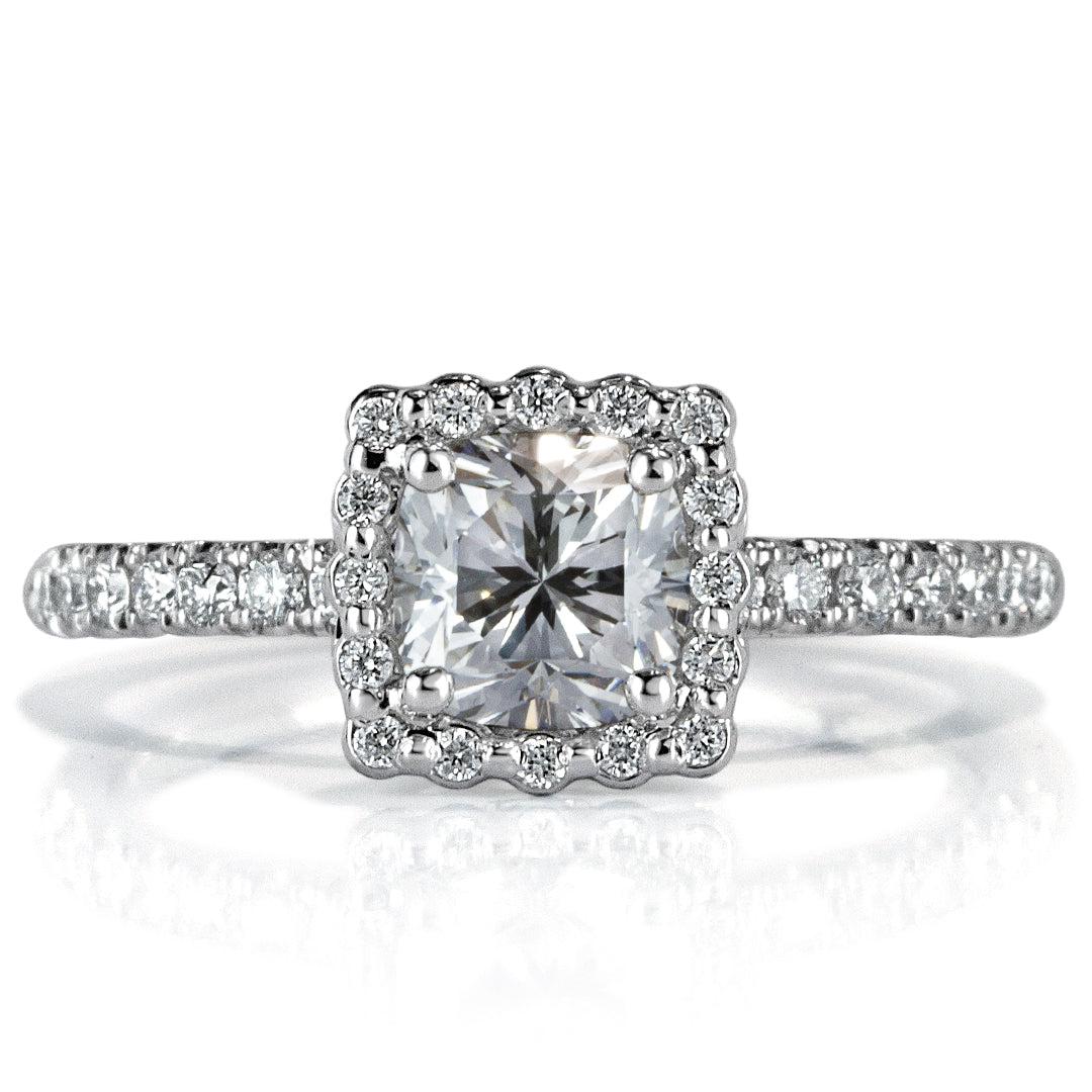 1.50ct Cushion Brilliant Diamond Engagement Ring