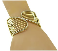 1.50ct Diamond Gold Bangle