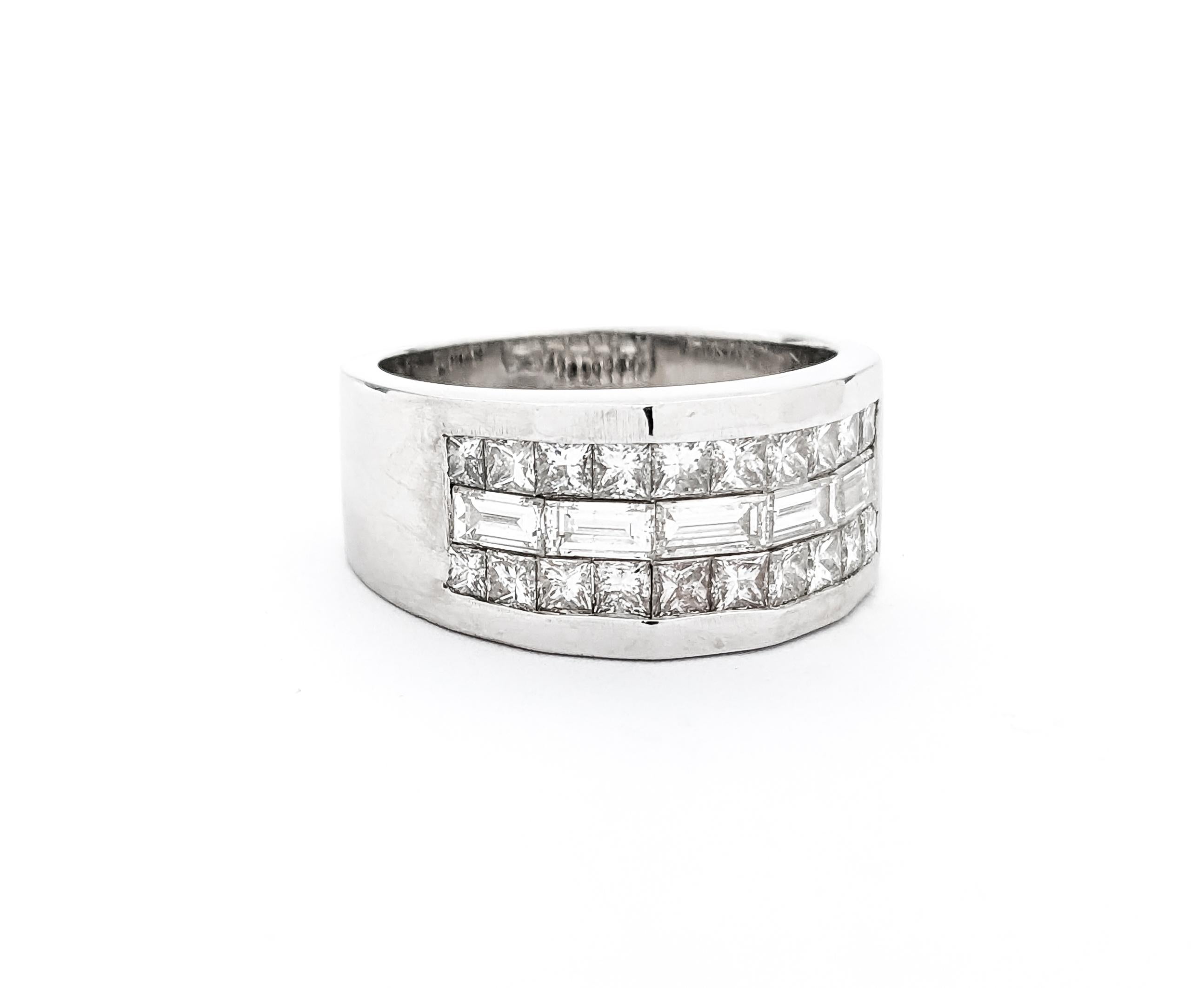 1.50ctw Diamond Ring In White Gold For Sale 2