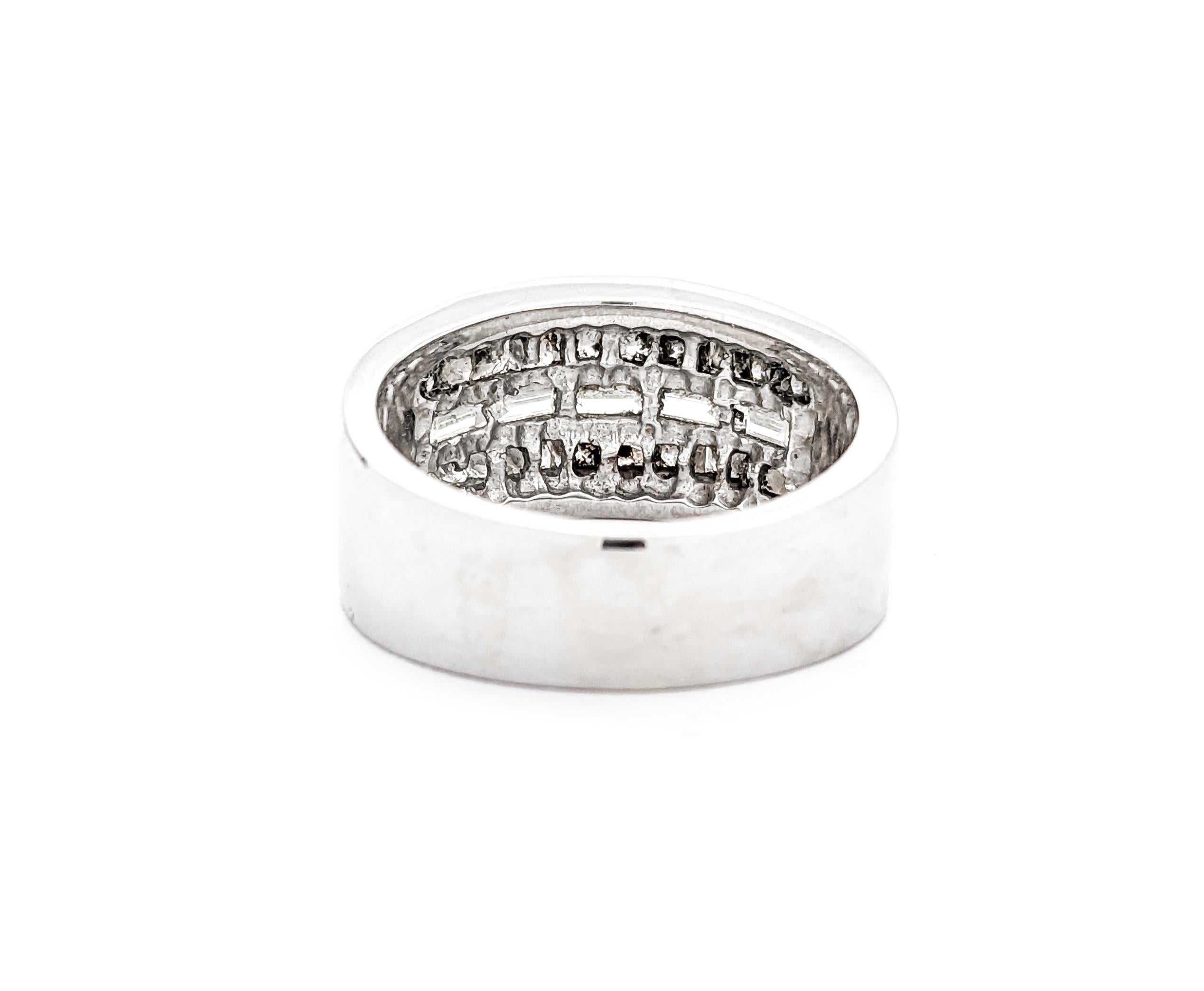 1.50ctw Diamond Ring In White Gold For Sale 3