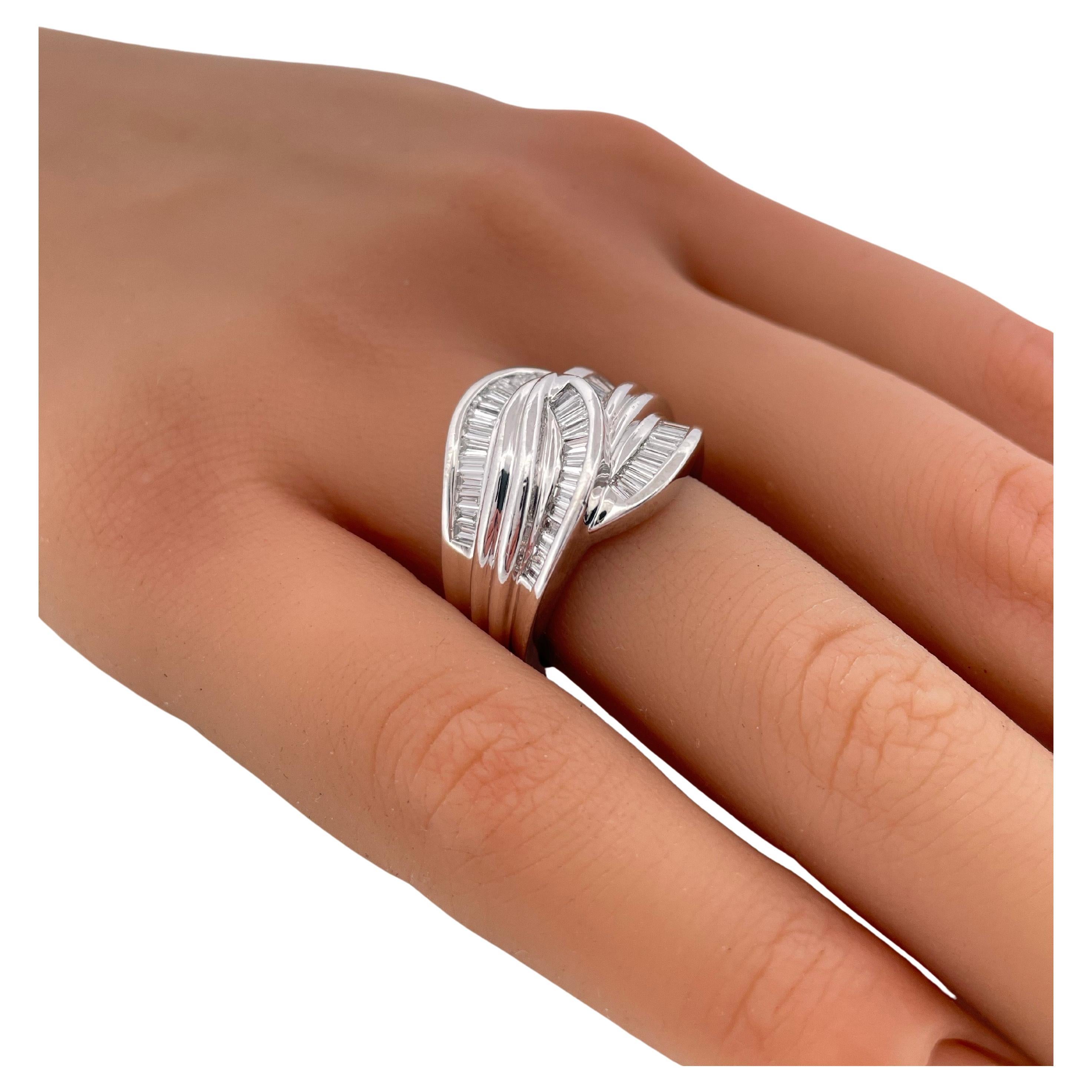 1,50ctw F VS2 Diamant Ring Set in Platin für Damen oder Herren im Angebot