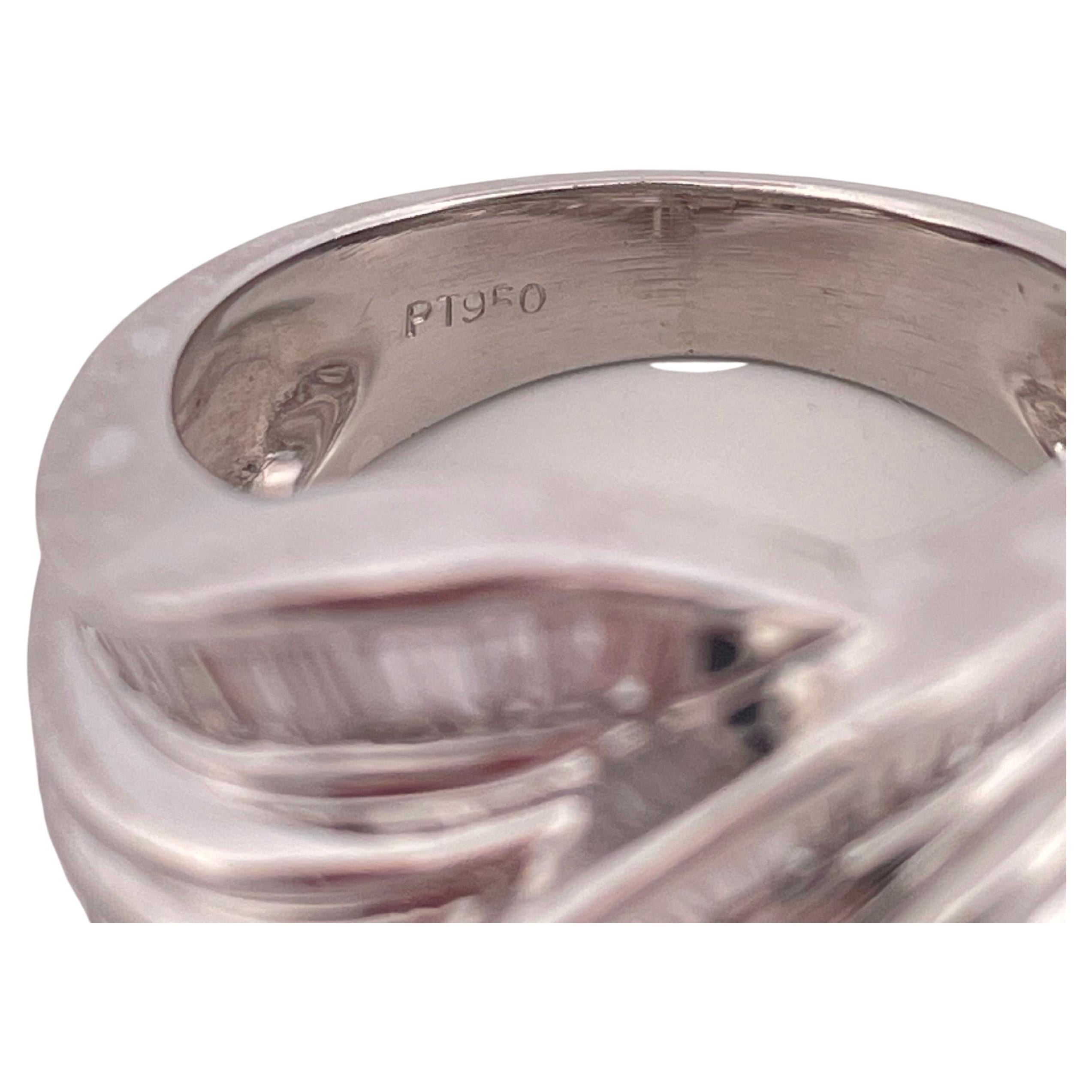 1,50ctw F VS2 Diamant Ring Set in Platin im Angebot 2