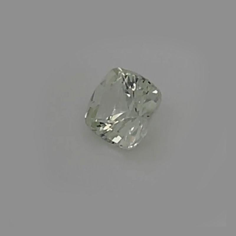 This Cushion shape 1.51-carat Natural Unheated Sri-Lankan White sapphire GIA certificate number:5202625543 has been hand-selected by our experts for its top luster and unique color.

We can custom make for this rare gem any Ring/ Pendant/ Necklace