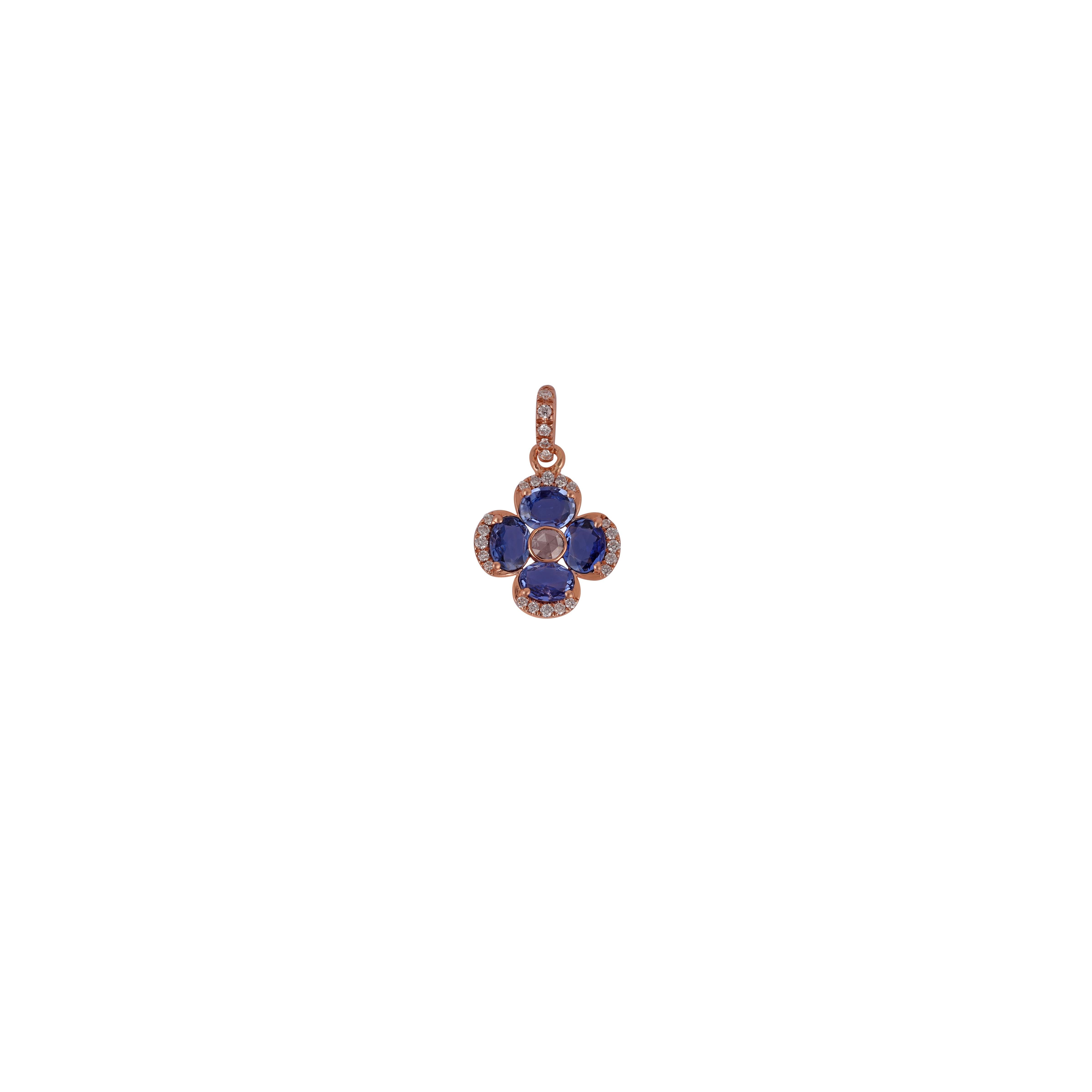 1.51 Carat Oval Cut Blue Sapphire Pendant Chain  Necklace in 18K Gold with Diamond
18kt Gold 1.75 grams
1 Rouse Cut Diamond 0.06Carat
25 Brilliant Round Cut Diamond 0.14 Carat

Custom Services
Resizing is available.
Request Customization