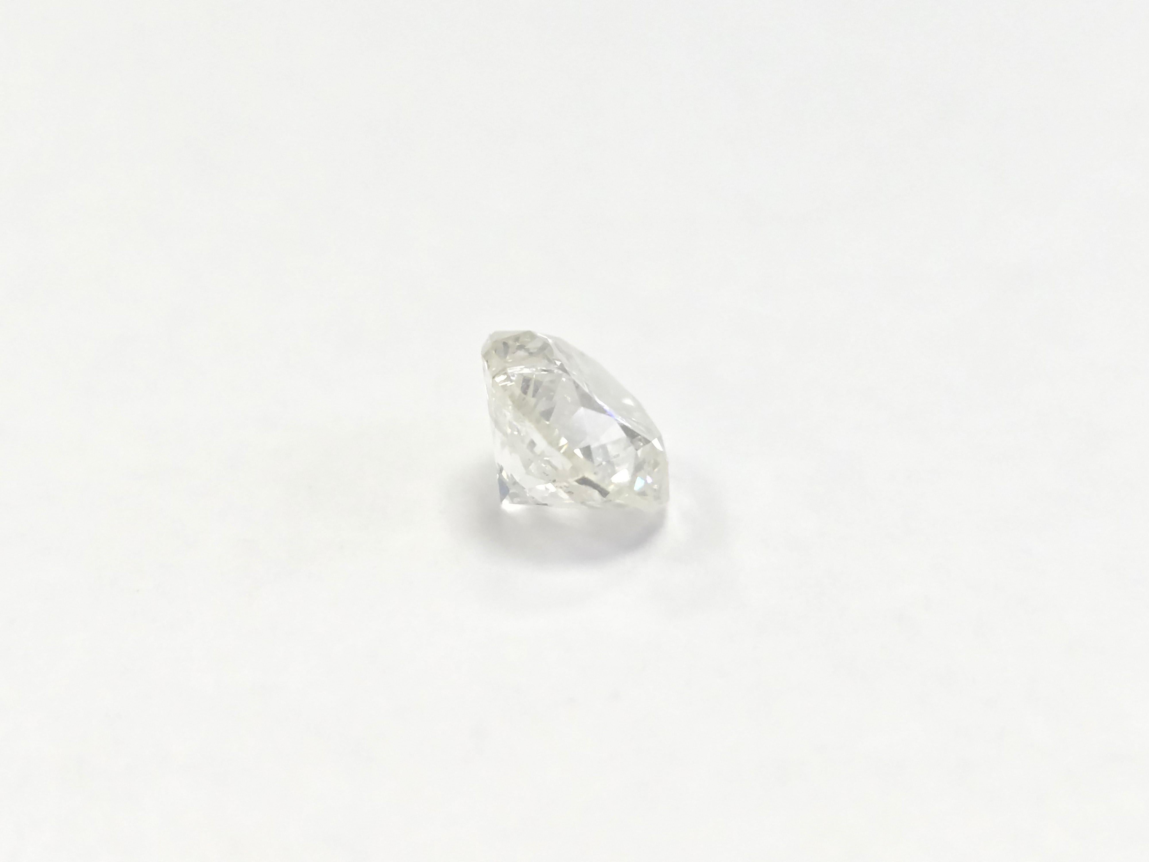 Femenino o masculino Diamante natural redondo de 1,51 quilates en venta