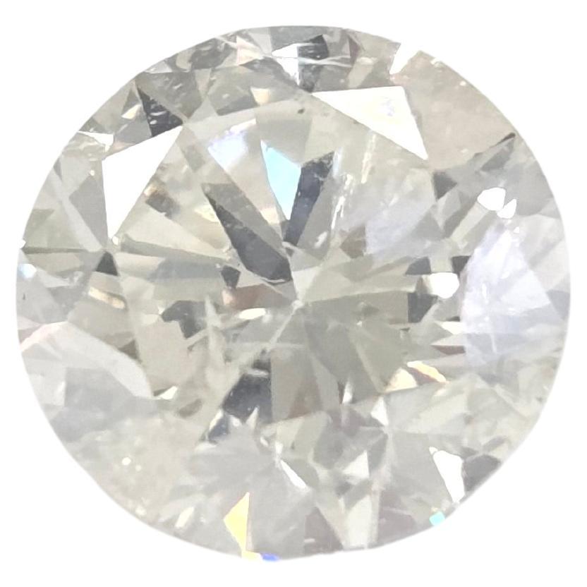 Diamante natural redondo de 1,51 quilates