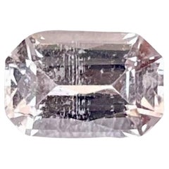 1.51 carats Pink Morganite Stone Scissors Cut Natural African Gemstone