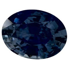 1.51 Karat Blauer Saphir Oval Loser Edelstein