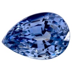 1.51 Ct Blue Sapphire Pear Loose Gemstone