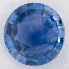 1.51 Ct Blue Sapphire Round Loose Gemstone