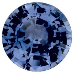 1.51 Karat Blauer runder Saphir, loser Edelstein