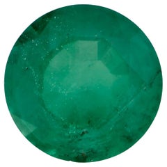 1.51 Ct Smaragd Runde Lose Edelstein