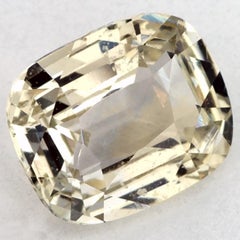 1.51 Ct Green Sapphire Cushion Loose Gemstone (pierre précieuse en vrac)