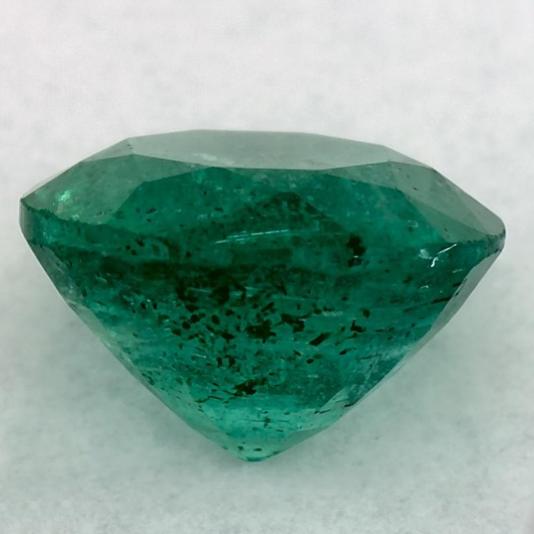 1.51 Ct Natural Emerald Round Loose Gemstone (pierre précieuse en vrac) Neuf à Fort Lee, NJ