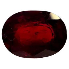 1.51 Ct Ruby Oval Loose Gemstone