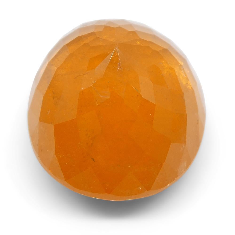 15.14ct Oval Fanta Orange Spessartite/Spessartine Garnet For Sale 2