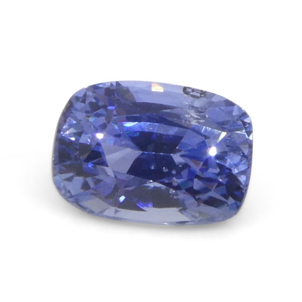 1.51ct Cushion Blue Sapphire from Sri Lanka For Sale 2