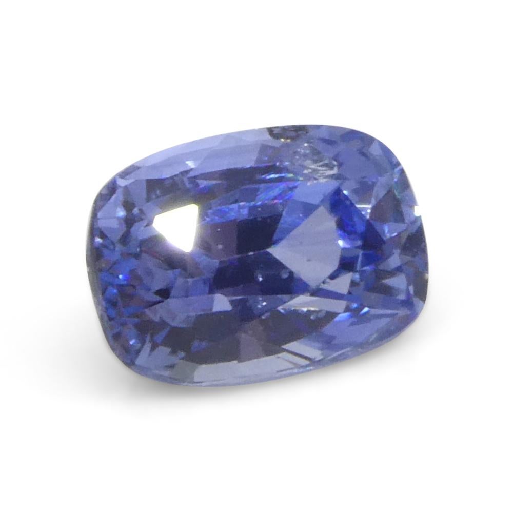 1.51ct Cushion Blue Sapphire from Sri Lanka For Sale 3