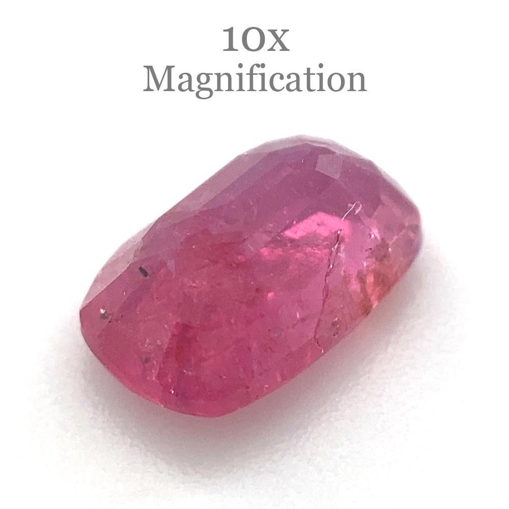 1.51ct Cushion Red Ruby Unheated For Sale 2