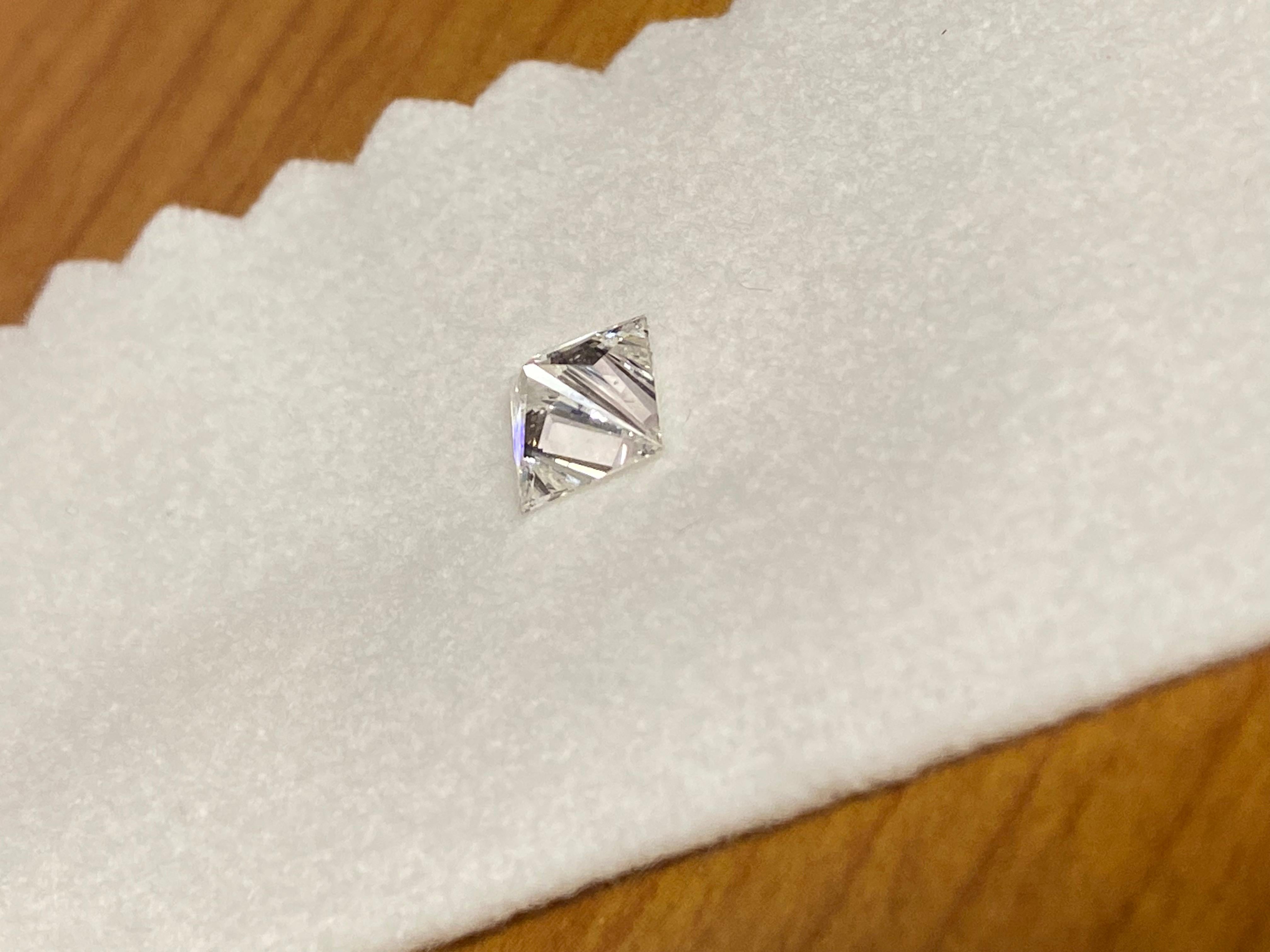 1,51 Karat loser natürlicher Diamant im Prinzessinnenschliff, AusCert, F/VS2 Wert bei 39000 $. für Damen oder Herren im Angebot
